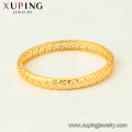52254 XUPING Good Quality Hollowed Design Fashion 24K Gold Color Delicate Jewelry Bangle